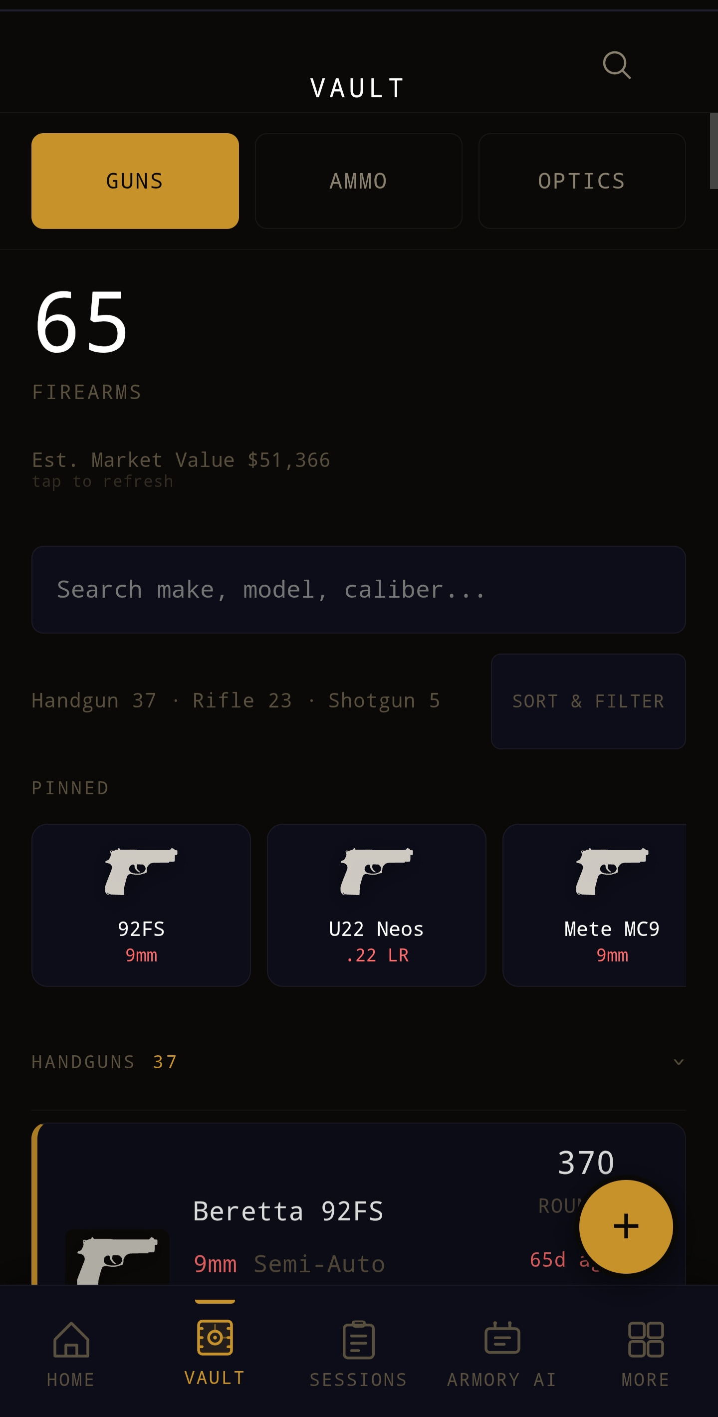 Gun vault